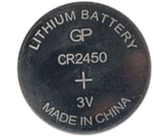Литиевые дисковые батарейки GP Lithium CR2450 - 5 шт., CR2450-2C5 – изображение 3
