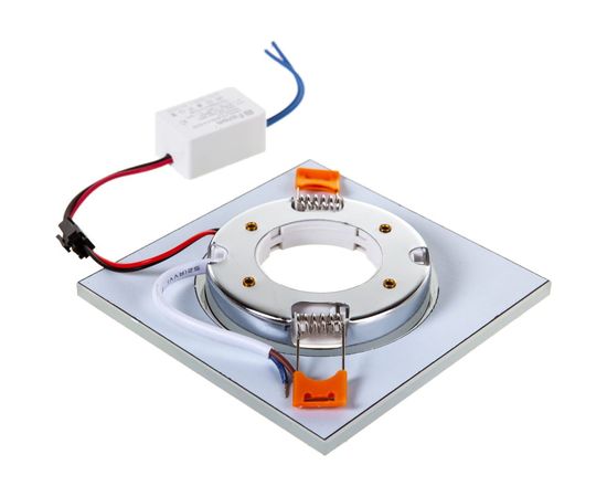 Светильник FERON 20LED 2835 SMD 4000K, 151W GX53, без лампы, белый матовый, CD5022 32661 – изображение 4