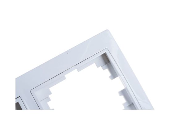 Рамка для розеток/выключателей Jilion 2 гнезда белый 9533104 – изображение 2