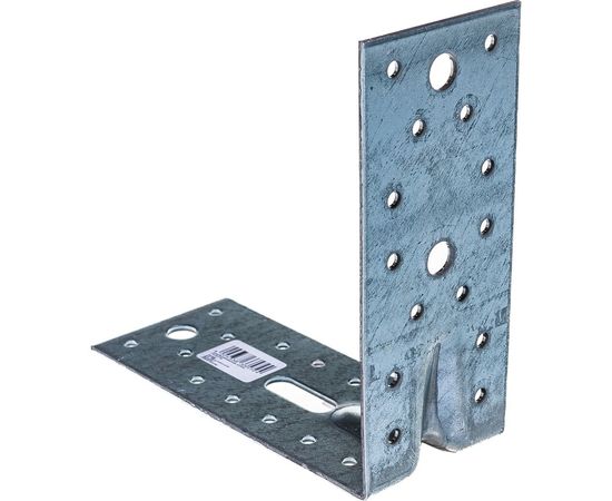 Перфорированный уголок GAH ALBERTS усиленный, оцинкованный 150х150х65х2,5мм, 335724 – изображение 2