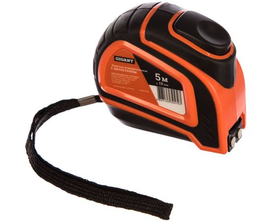 Измерительная рулетка с автостопом Gigant 5м х 19мм GWM61128 – изображение 4