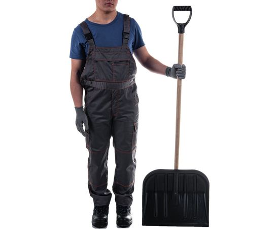 Снеговая лопата в сборе с деревянным черенком 512x408 Gigant GWD17 (Россия) – изображение 2