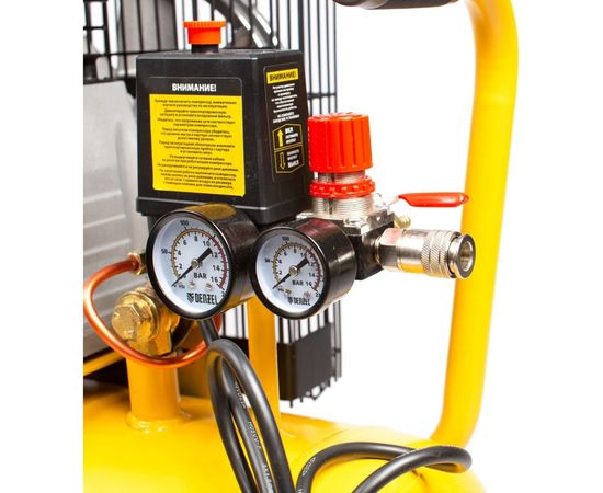 Воздушный компрессор с ременным приводом DENZEL BCI2300/50 2.3 кВт, 50 литров, 400 л/мин 58113 – изображение 6