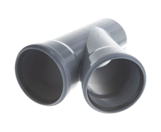 Тройник для канализации Flextron 110х110мм 45° градусов SVK-K14233 – изображение 2