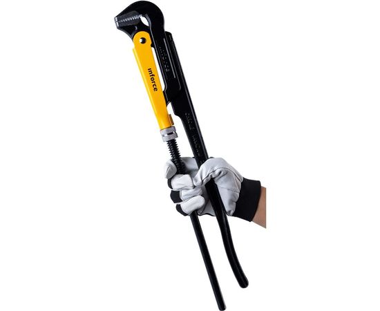 Трубный рычажный ключ №3 Inforce тип L 06-05-113 – изображение 8