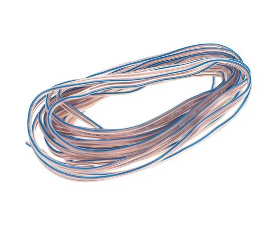 Акустический кабель REXANT 2х0,35 кв.мм прозрачный BLUELINE м. бухта 5 м 01-6202-3-05 