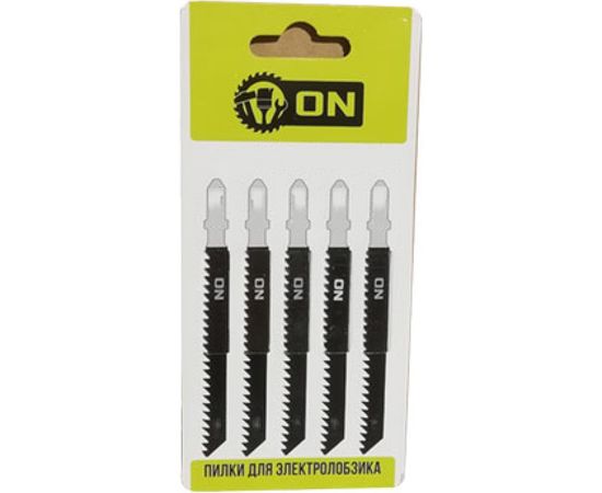 Пилки T-244D (5 шт; 75х4 мм; HCS) для электролобзика ON 15-04-015 
