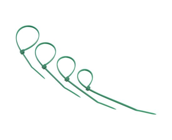 Нейлоновая кабельная стяжка REXANT 150x2,5мм, зеленая 25 шт/уп 07-0153-25 