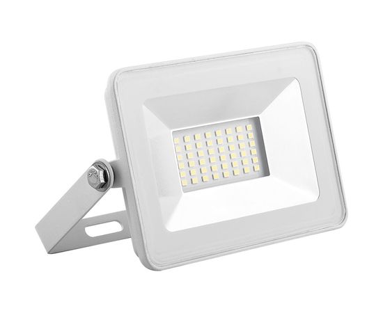 Светодиодный прожектор SAFFIT SFL90-20 2835SMD, 20W 6400K AC220V/50Hz IP65, белый в компактном корпусе 55071 