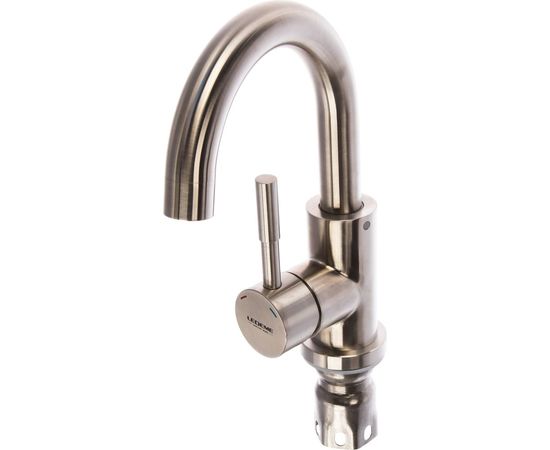 Смеситель для умывальника LEDEME картридж 35 мм, нержавейка, L1098-3 65883 