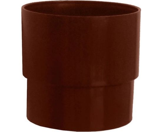 Муфта водосточной трубы MUROl 80 мм, коричневый 12579 