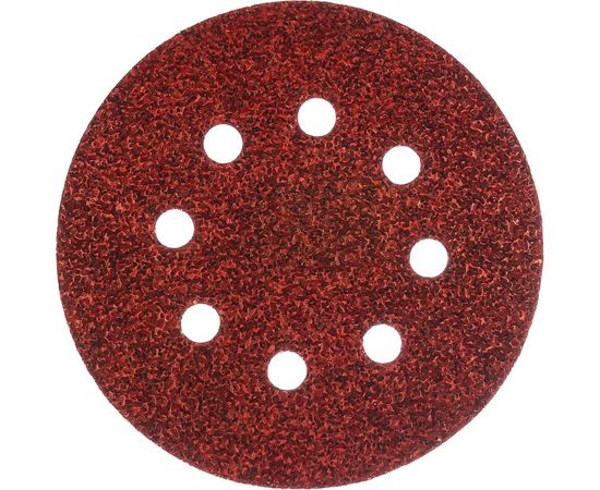 Круг шлифовальный на липучке универсальный (125 мм; Р40; 8 отверстий) KLINGSPOR 270664 