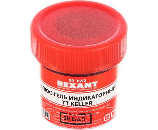 Флюс-гель индикаторный TT KELLER 20 мл REXANT 09-3692 