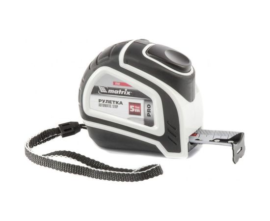 Рулетка MATRIX Autostop 5 м х 25 мм 32552 