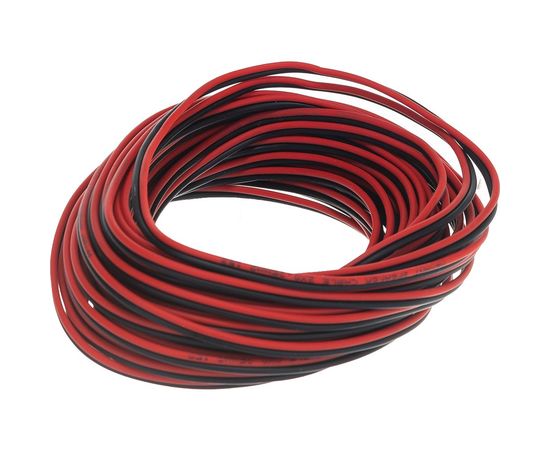 Акустический кабель REXANT 2х0,25 кв.мм красно-черный м. бухта 10 м 01-6101-3-10 – изображение 4