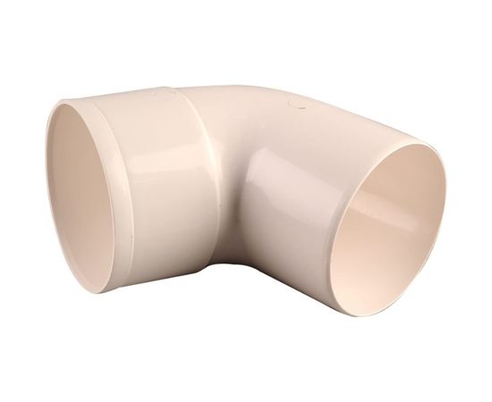 Отвод водосточной трубы MUROl 45 градусов, 80 мм, белый 11186 – изображение 4