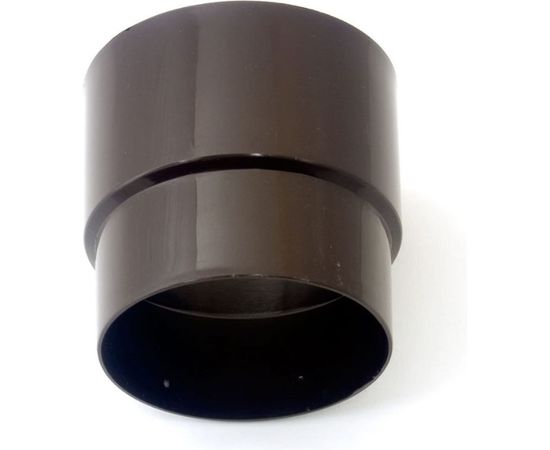 Муфта водосточной трубы MUROl 80 мм, коричневый 12579 – изображение 4