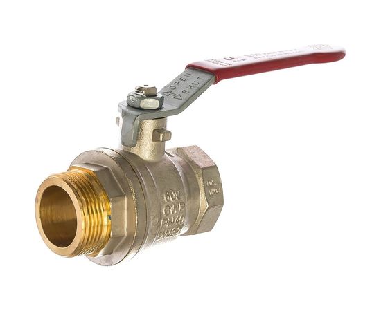 Шаровой кран RuB, 1 1/4" DN32 PN40, ВР-НР, серия MILANO (S.90), ручка S90G20 – изображение 2