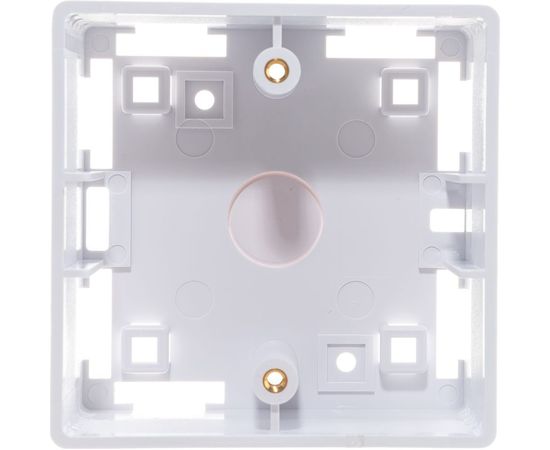 Настенная коробка под лицевые панели и розетки NIKOMAX, формата 86х86x38мм, белая NMC-BB86X86-WT – изображение 7