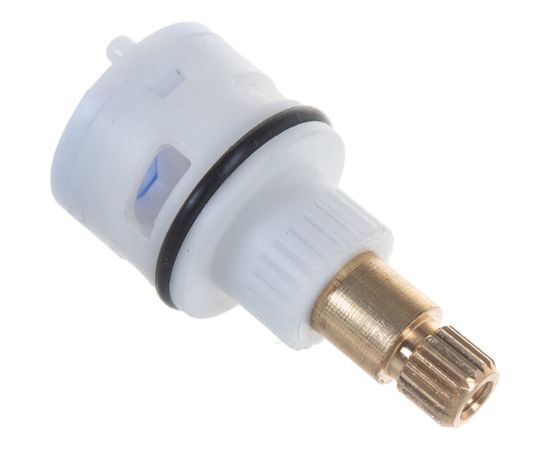 Картридж LEDEME диаметр 22 мм, керамика, 20 шлицов, угол поворота 180°, для переключения душа L53 113781 – изображение 3