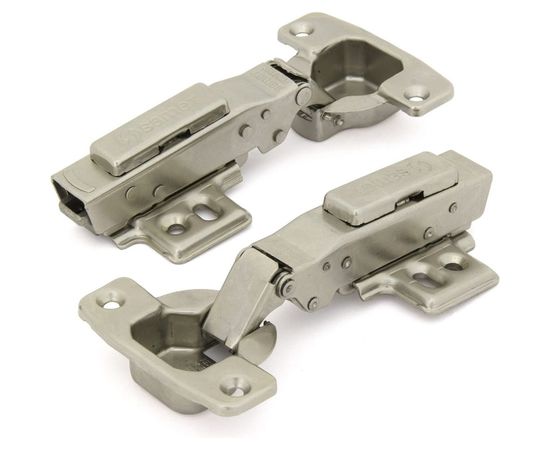 Петля со встроенным доводчиком SAMET MASTER, изгиб 0 мм, 48AX, Ni, 2 шт. СТ-00001265 – изображение 7