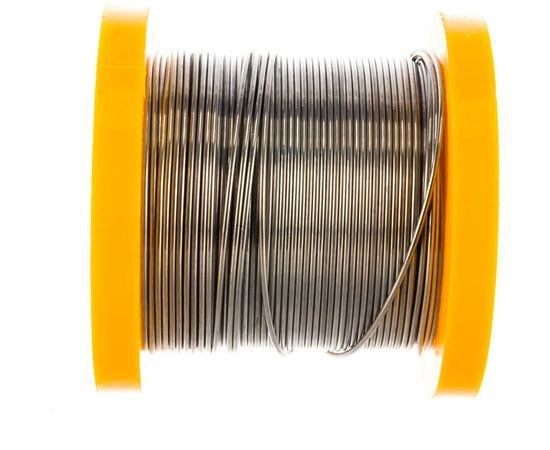 Припой катушка, проволока 2 мм ПОС-61 REXANT 09-3123 – изображение 2