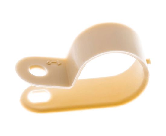 Кабельная скоба под винт REXANT 16 мм, белая, упаковка 50 шт. 07-4416 – изображение 2