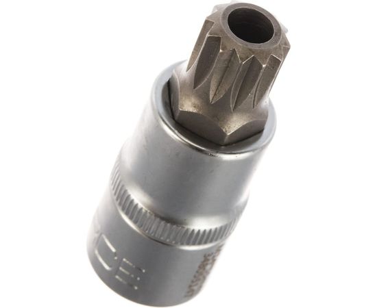 Головка-бита SPLINE 12-лучевая с отверстием (M14; 1/2"; L-55 мм) ROCKFORCE RF-34805514T – изображение 2