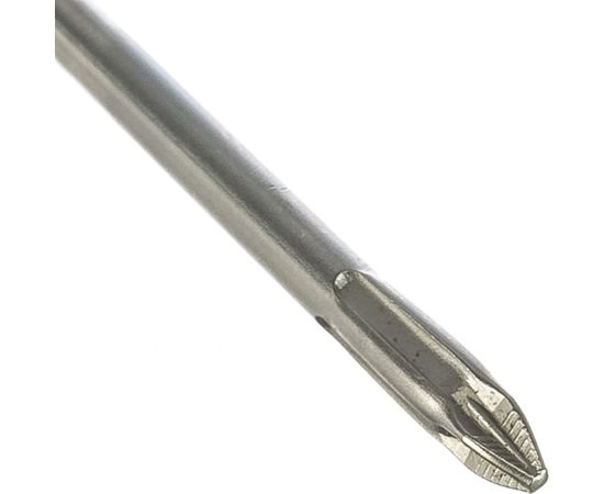 Отвертка Kraftool Expert Cr-Mo-V сталь двухкомпонентная противоскользящая рукоятка PZ №1x80 мм 250073-1-080 – изображение 2