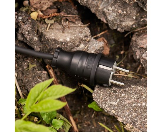 Прямая влагозащищенная вилка REXANT с/з, 16 А, IP44 каучук 111-001 – изображение 7