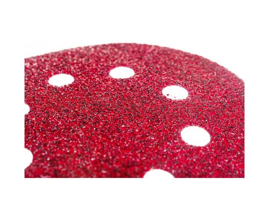 Круг шлифовальный на липучке универсальный (125 мм; Р40; 8 отверстий) KLINGSPOR 270664 – изображение 2