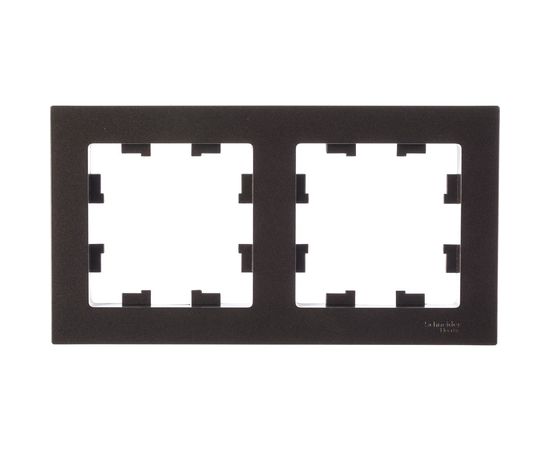 Рамка Schneider Electric 2-м ATLAS DESIGN универс. мокко ATN000602 – изображение 3