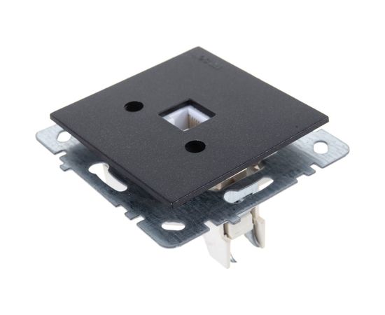 Телефонная розетка Nilson Selene CAT 3 черный 23221062 – изображение 3