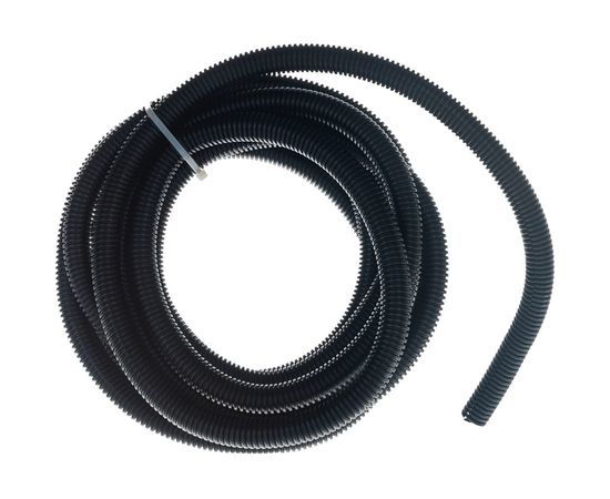 Автомобильная гофрированная труба REXANT ПП, 12,7 мм, разрезная, бухта 5 м/уп. 15-1305 – изображение 3