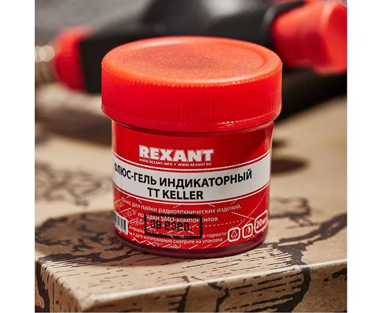 Флюс-гель индикаторный TT KELLER 20 мл REXANT 09-3692 – изображение 3