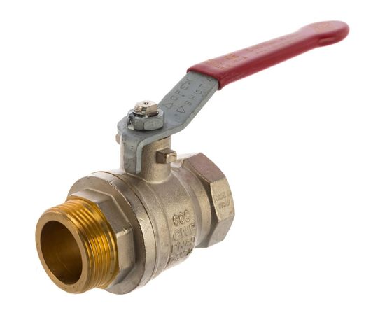 Шаровой кран RuB, 1 1/4" DN32 PN40, ВР-НР, серия MILANO (S.90), ручка S90G20 – изображение 4