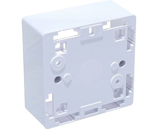 Настенная коробка под лицевые панели и розетки NIKOMAX, формата 86х86x38мм, белая NMC-BB86X86-WT – изображение 5