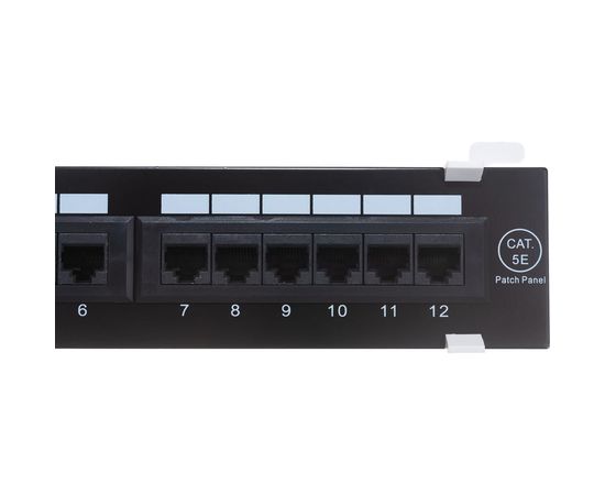 Патч-Панель 10 12 гнёзд RJ-45 Cаt.5e 110 IDC монтаж на стенку REXANT 04-0020:1072 – изображение 2