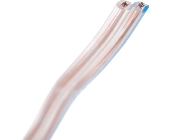 Акустический кабель REXANT 2х0,35 кв.мм прозрачный BLUELINE м. бухта 5 м 01-6202-3-05 – изображение 4