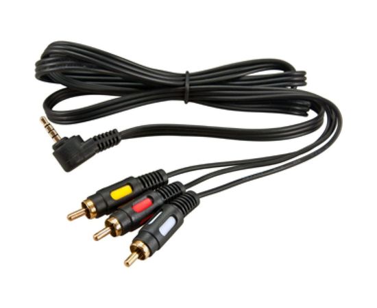 Шнур REXANT Стерео 3,5 мм 4C - 3 RCA, длина 1,5 мeтра 17-4412 – изображение 4