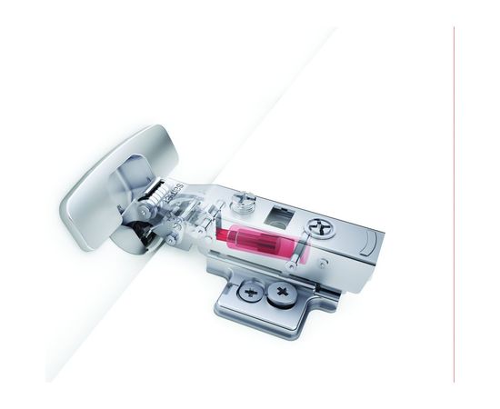 Петля со встроенным доводчиком SAMET MASTER, изгиб 0 мм, 48AX, Ni, 2 шт. СТ-00001265 – изображение 3