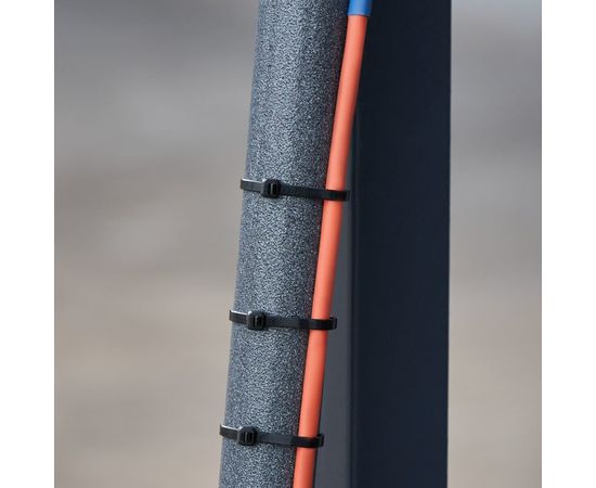 Хомут REXANT nylon 200x4.0 мм 25 шт черный 07-0201-25 – изображение 3