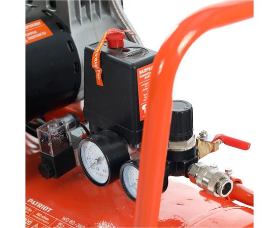 Поршневой безмасляный компрессор PATRIOT WO 80-360 525301930 – изображение 10