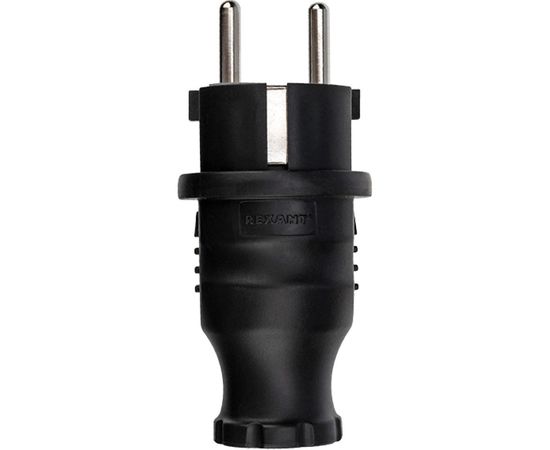 Прямая влагозащищенная вилка REXANT с/з, 16 А, IP44 каучук 111-001 – изображение 10