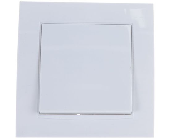 Одноклавишный выключатель, белый UNIVersal Бриллиант 7947366 