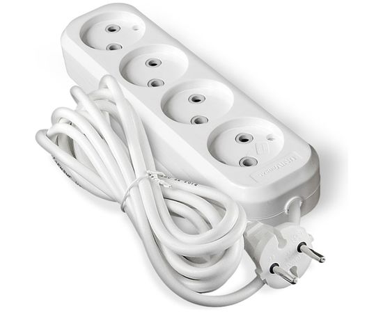 Удлинитель UNIVersal Е-204 ПВС 2*0,75, 4 гнезда, 3м 9631968 