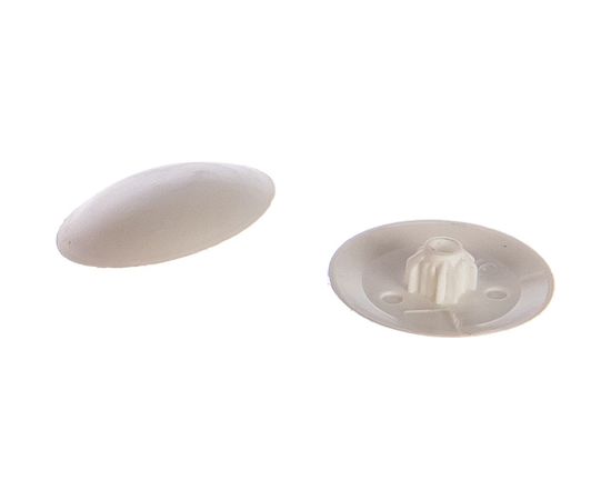 Заглушка №2 Tech-Krep белая 15 шт - пакет 106203 