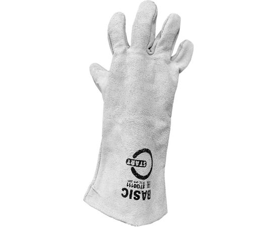 Спилковые краги без подкладки START Basic STG0111 