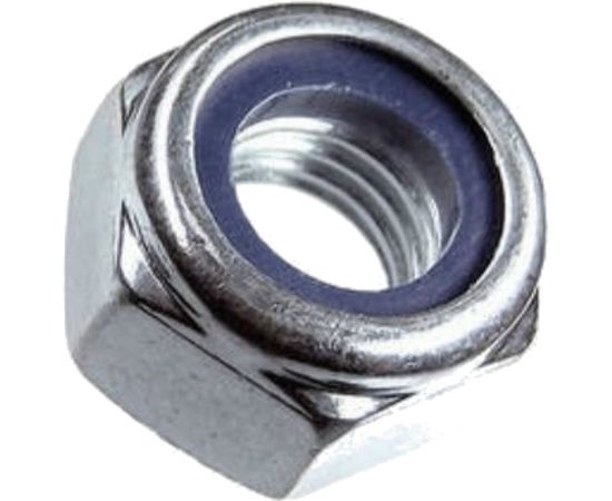 Самоконтрящаяся гайка DIN 985 оцинкованная М4, 300шт - коробка Tech-Krep 105251 