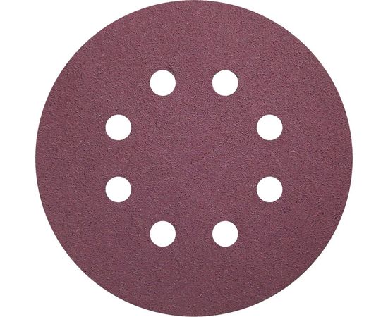 Круг шлифовальный на липучке siaspeed 1950 (5+1 шт; 125 мм; 8 отверстий; P80) sia Abrasives ss6-125-8-080 